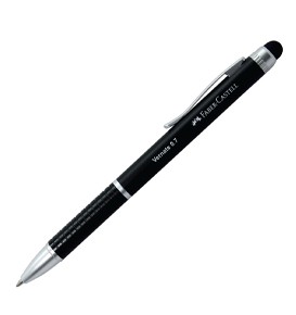 Vernate Blue & Black Ink Stylus Pen, 0.7mm, Black 